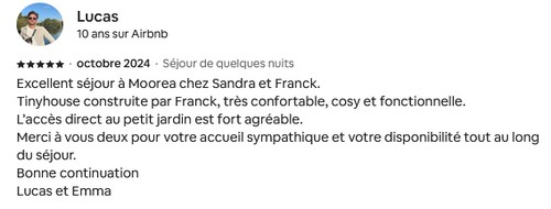 Hébergement Moorea Sunrise Fishing Hébergement Moorea Sunrise Fishing